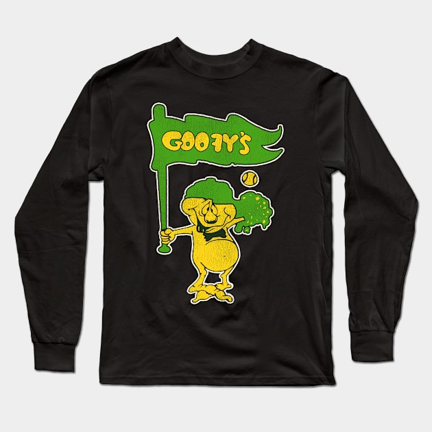 Defunct Minnesota Goofys Softball / Baseball Team Long Sleeve T-Shirt by Defunctland